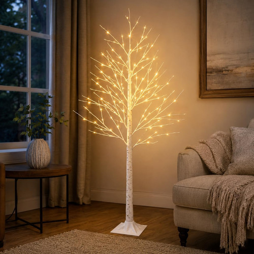 4ft birch tree - 4ft, with
